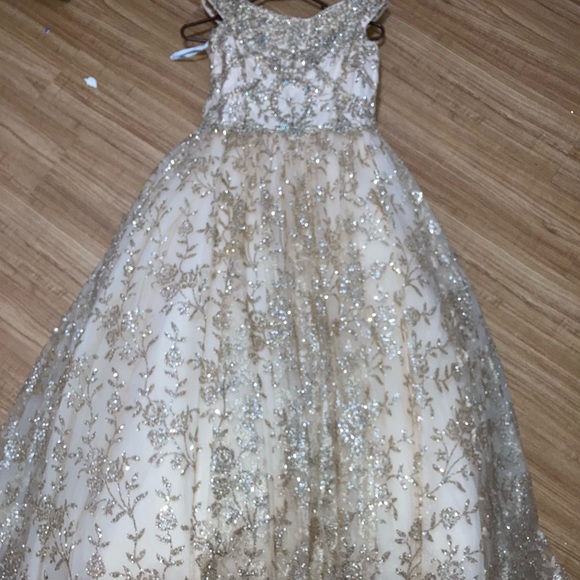 COPY - Tiffany pageant dress size 14 altered to 12